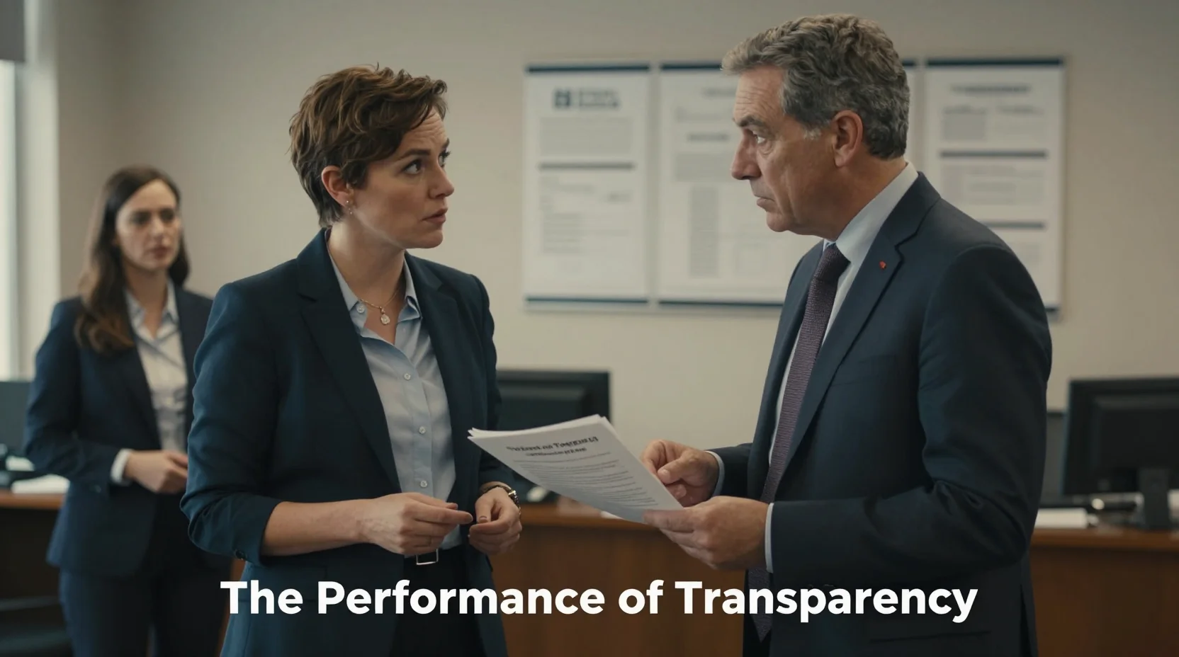 The Performance of Transparency