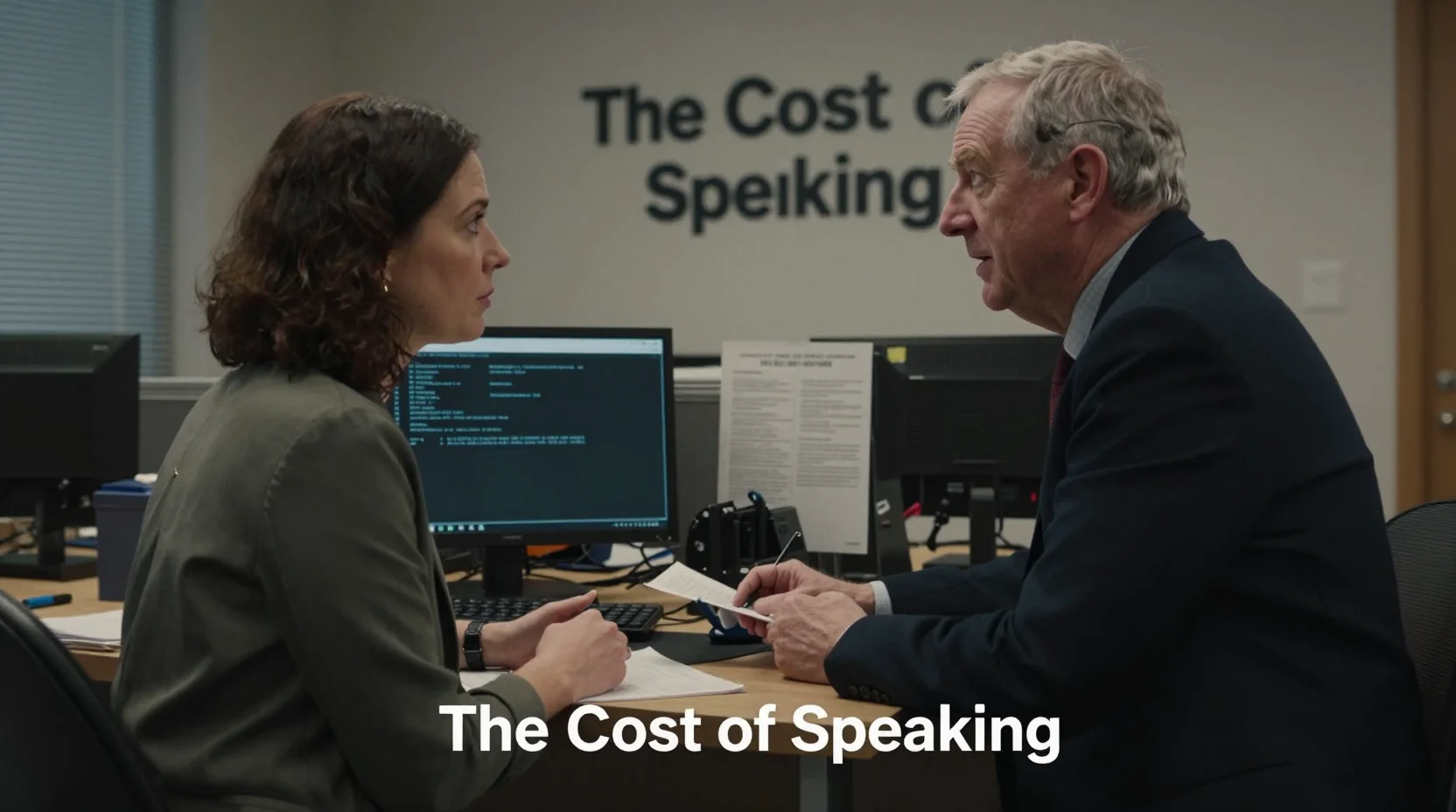 The Cost of Speaking