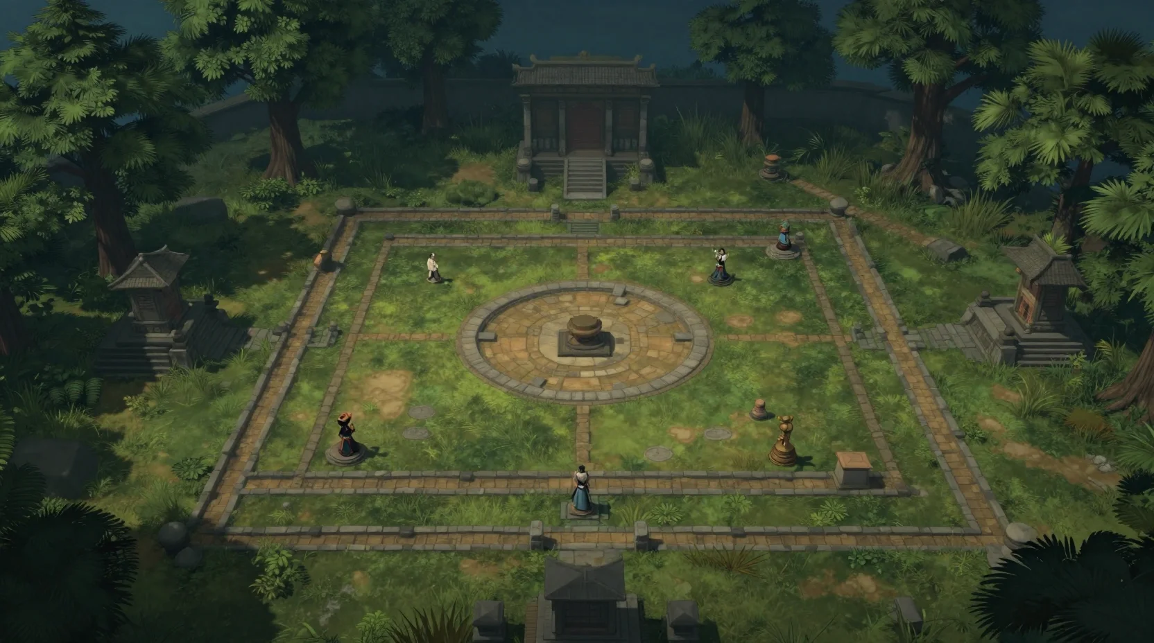 The Liubo Game Space