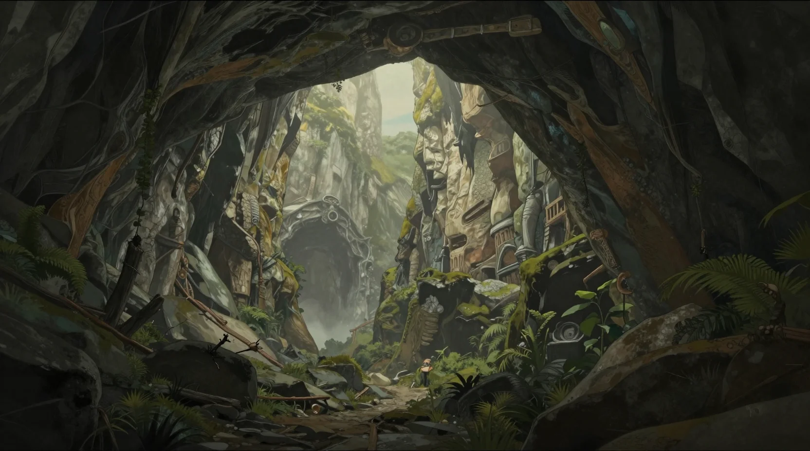 The Cave of Two Heavens