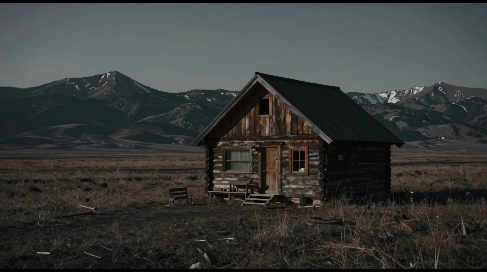 Marcus's Montana Cabin (Flashback)