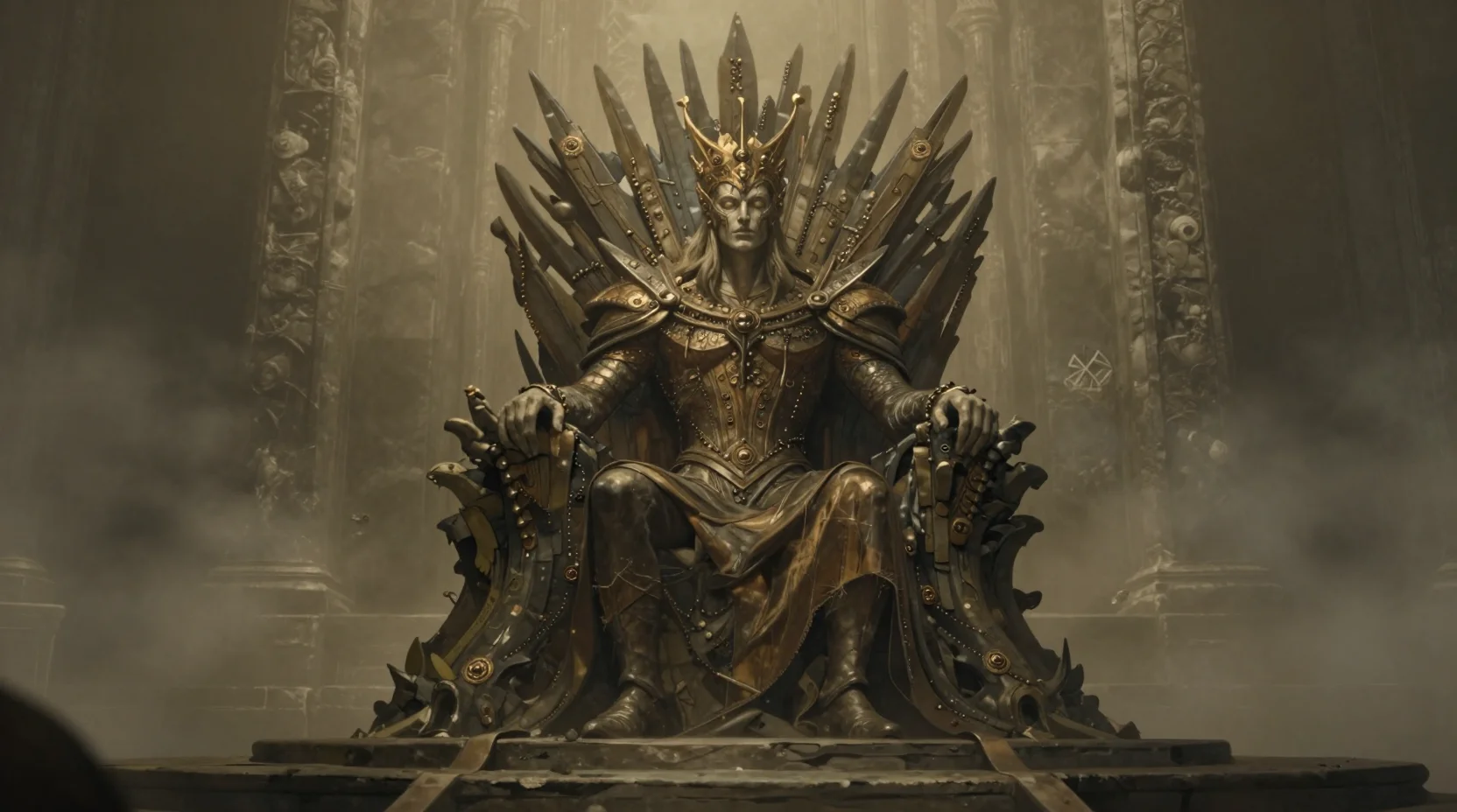 The Hollow King's Throne of Whispers