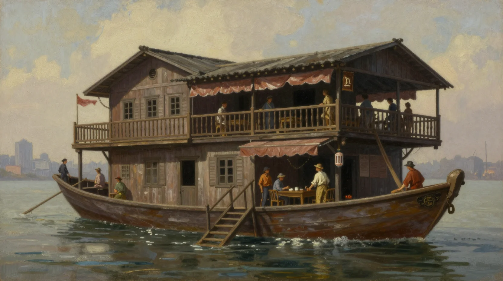 The Floating Brothel of Canton