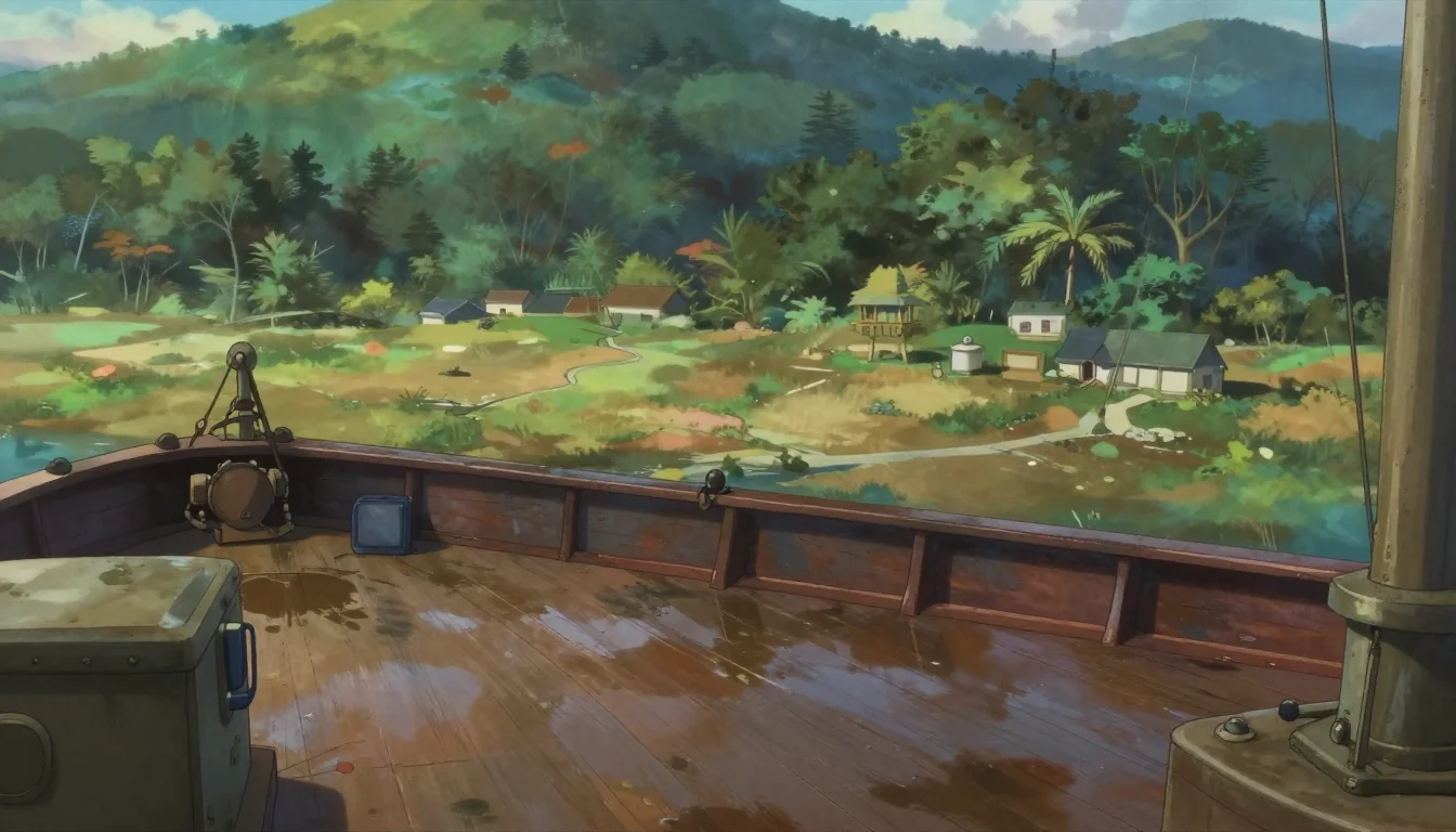 Night Train Terminal Interior