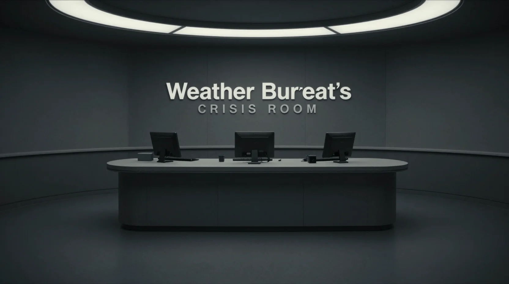 The Weather Bureau's Crisis Room