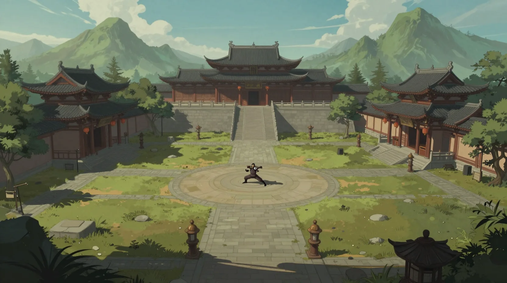 Iron Fist Sect Training Grounds