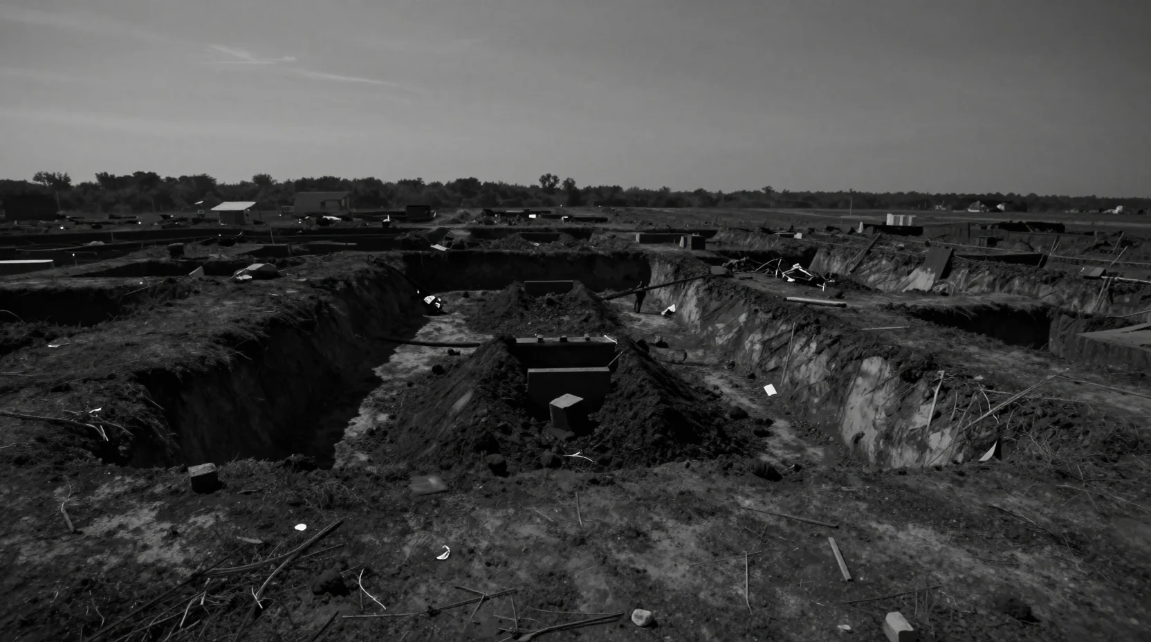 The Mass Grave Excavation Site