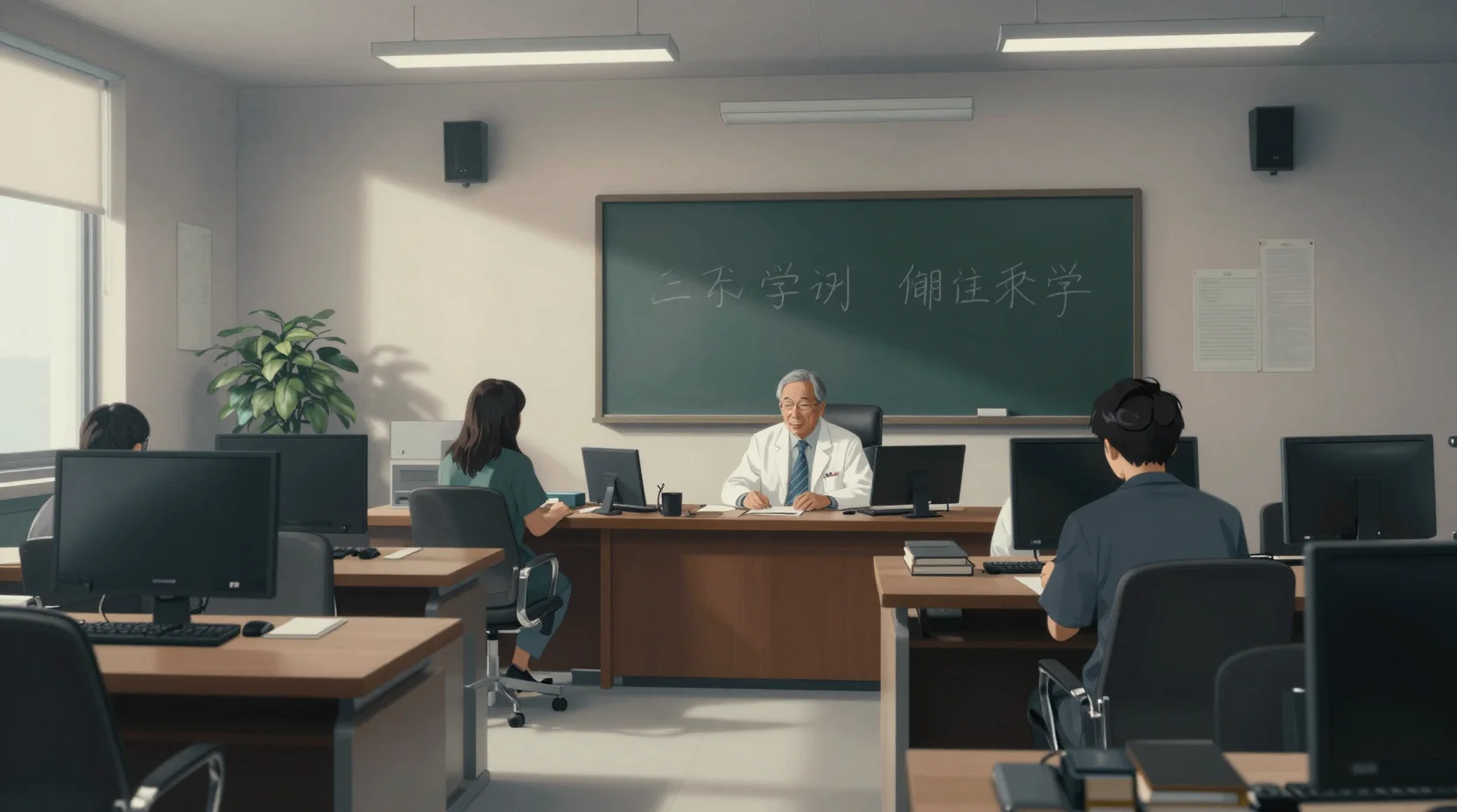 Dr. Tanaka's University Office