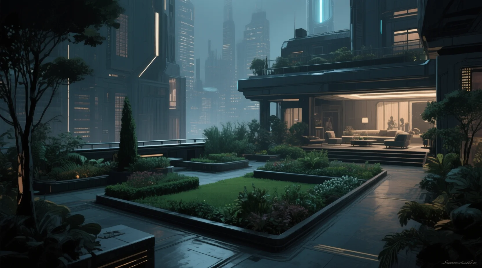 Director Vex's Penthouse Garden