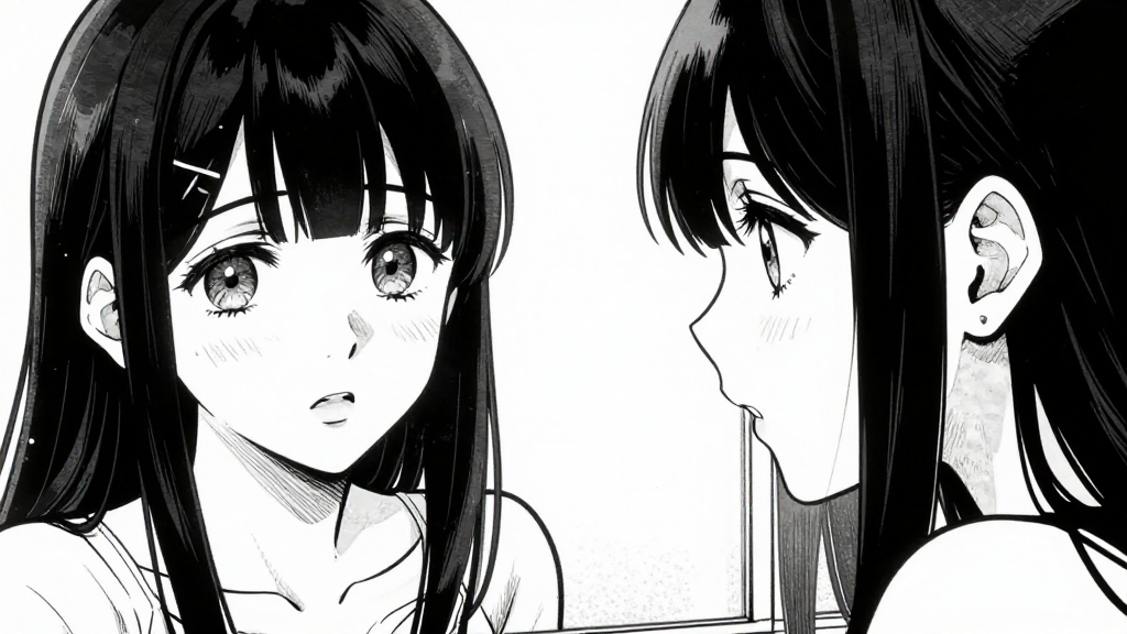 Elena sees her reflection in the cold, calculating version of herself.