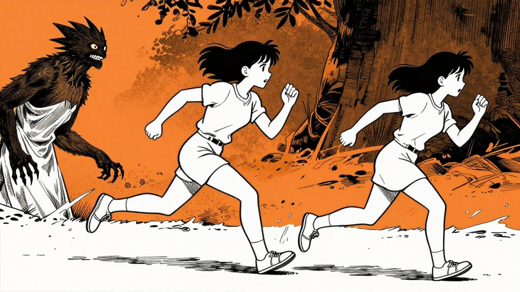 Maya runs to Thomas and Eleanor, demanding the truth about the creature.