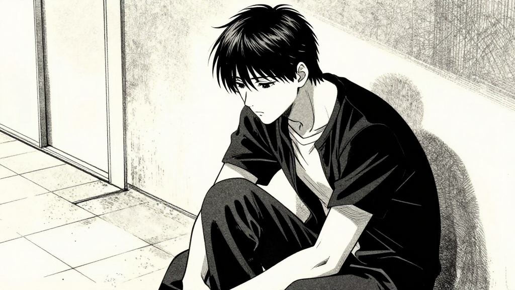 Blackwood turns to Elias, voice softening. Elias’s posture slumps.