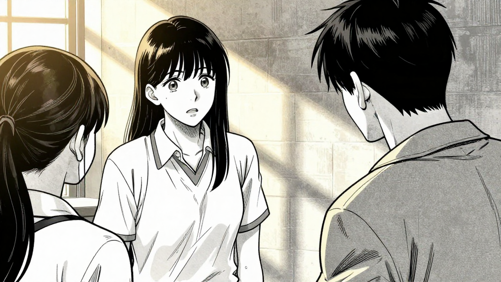 Yue Qing reprimands Jin Wei, who ignores him.