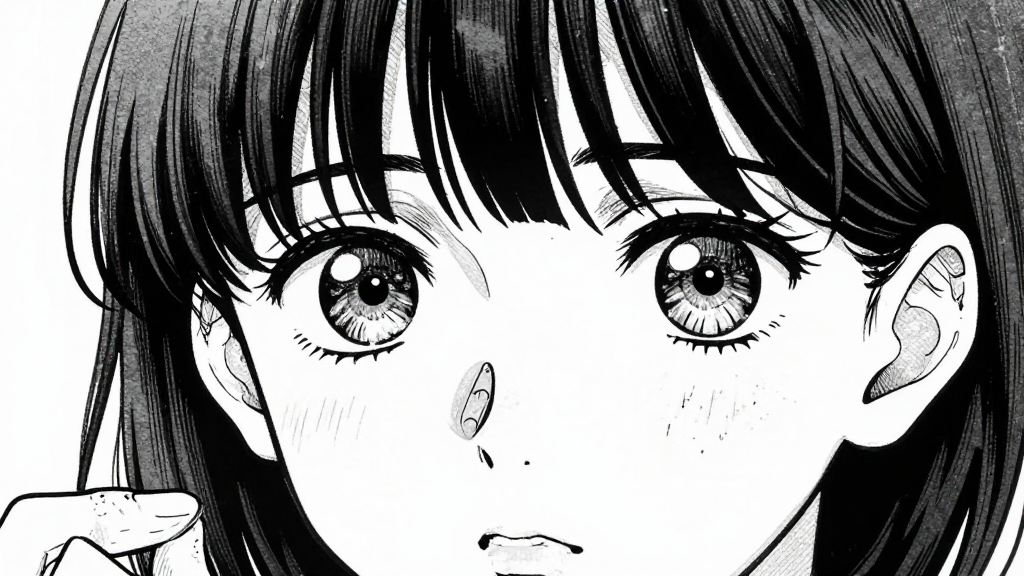 Elena’s watch face, then her reaction to it.