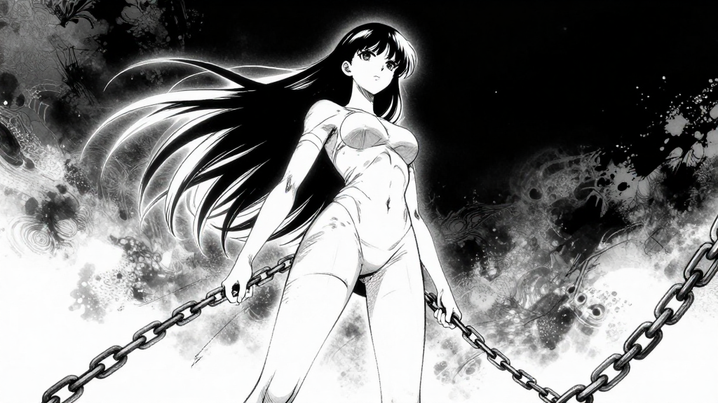 Mira stands tall in the Abyss, chains gone, magic solidified.