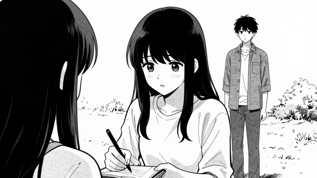 Elara’s final whisper echoes as Clara writes in her notebook, Silas stands in peace.