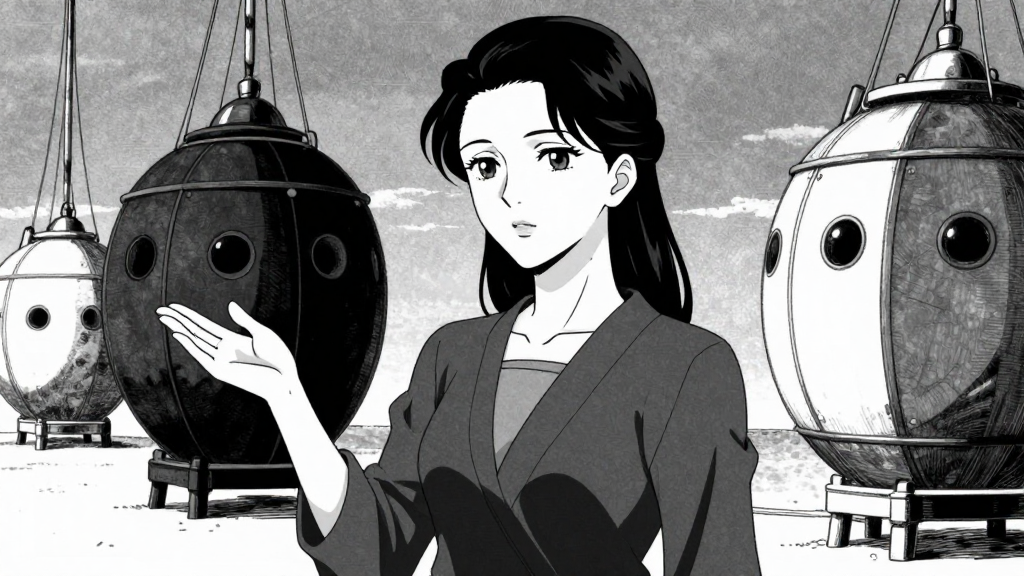 Madame Vora speaks, her voice calm and commanding as she gestures to the vessels.