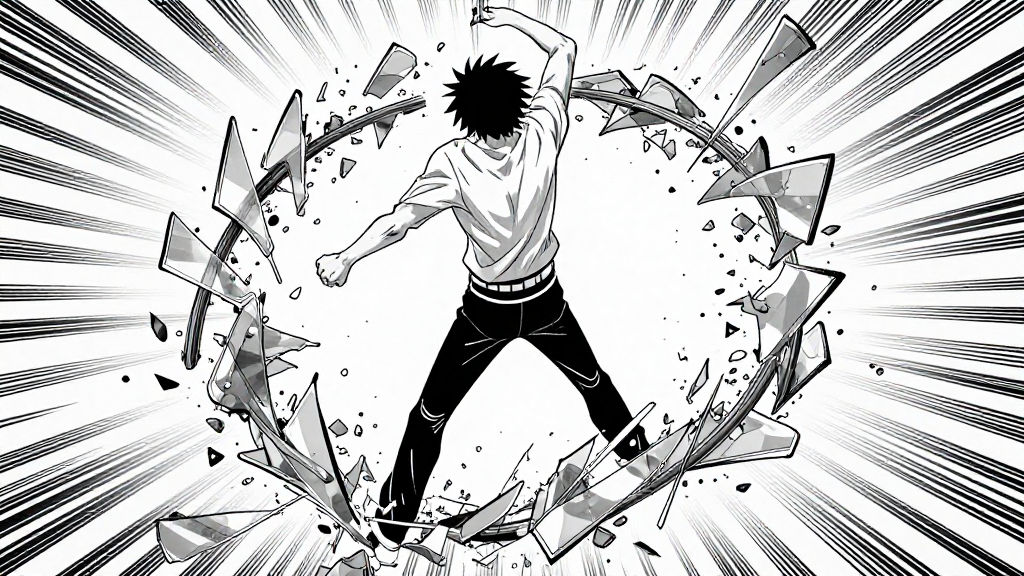 Silas smashes the binding circle, glass shattering in a cascade of light.