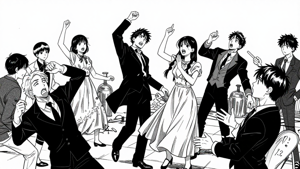 Spirits rise from the vessels, the Séance Society collapsing in chaos.