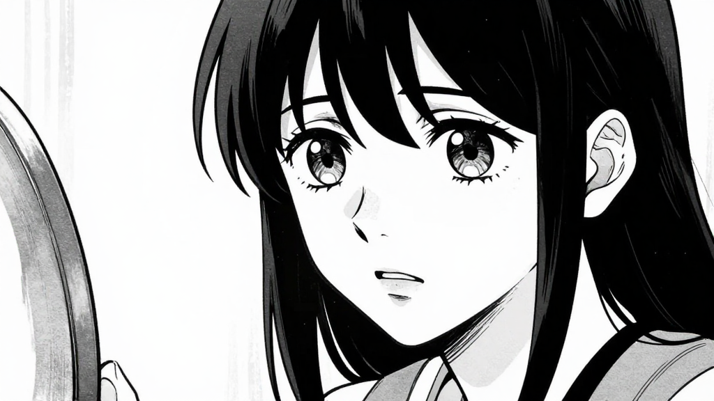 Marcus speaks softly, his eyes filled with regret and hope.