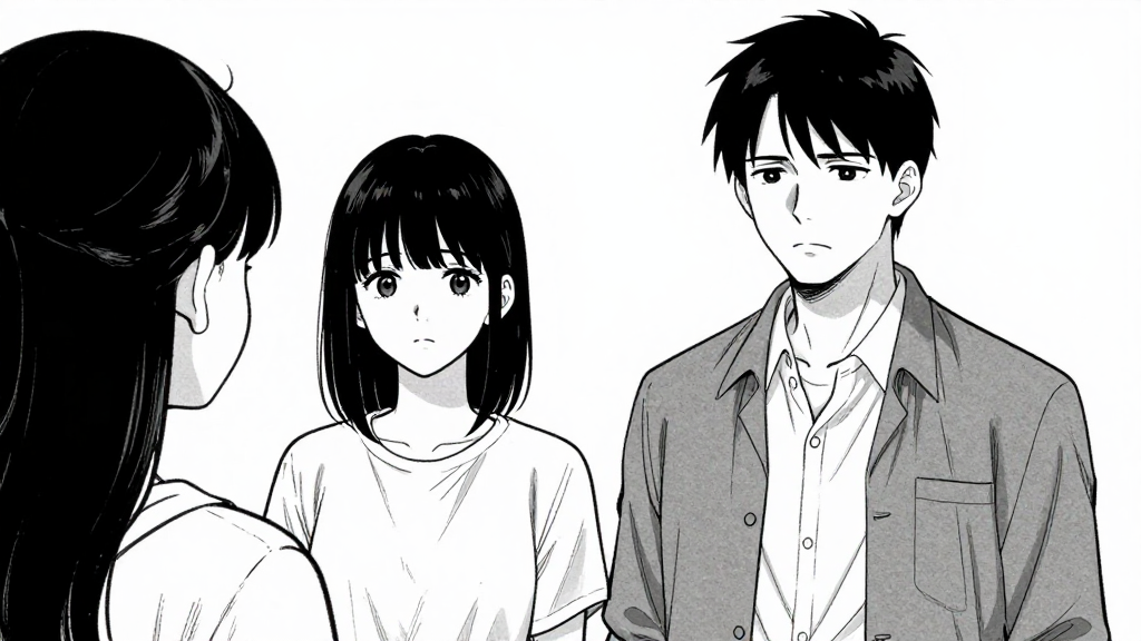 Silas stands between Eleanor and Arthur, watching Arthur with a furrowed brow.