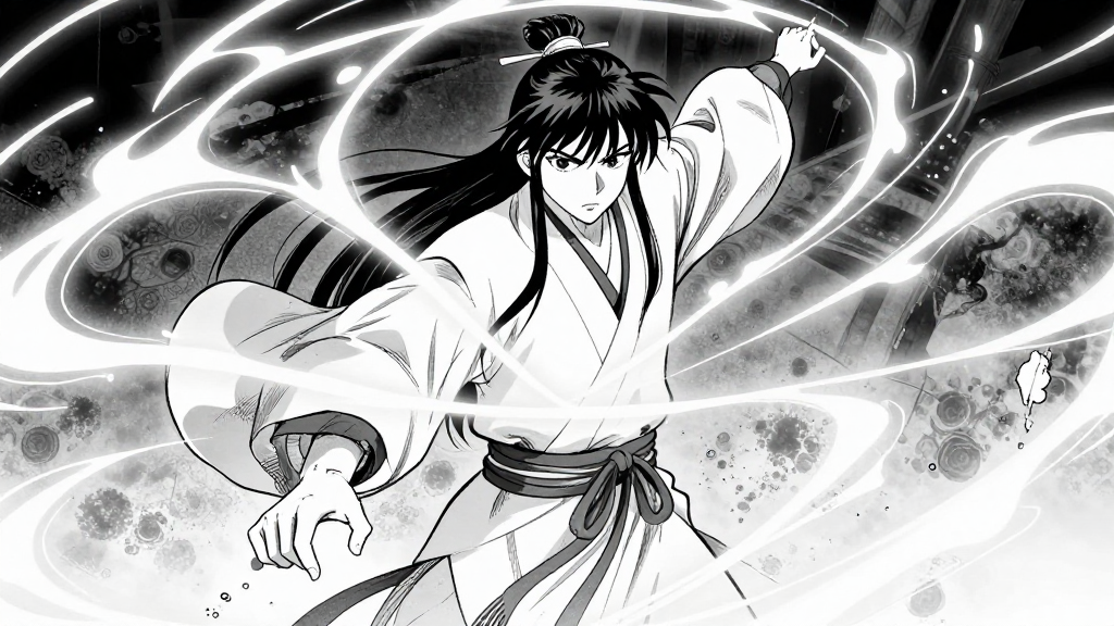 Zhao Han’s golden qi flows outward, meeting Lin Fei’s prenatal emptiness.