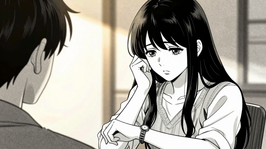 Pierre checks his pocket watch and speaks with sorrow to Elena.