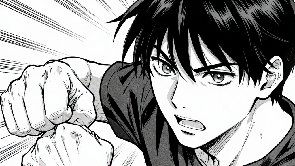 The champion’s eyes narrow as he easily counters Kaelen’s strike.