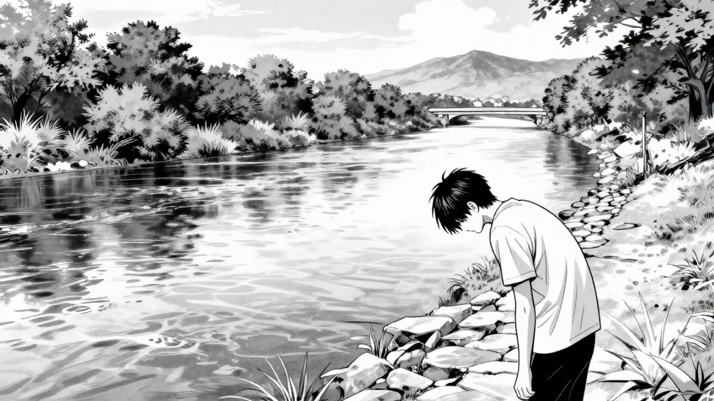 Chen bows slightly; the river flows unchallenged.