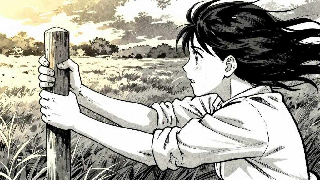 Wind carries distant miner shouts; Martha’s hands grip the claim marker.