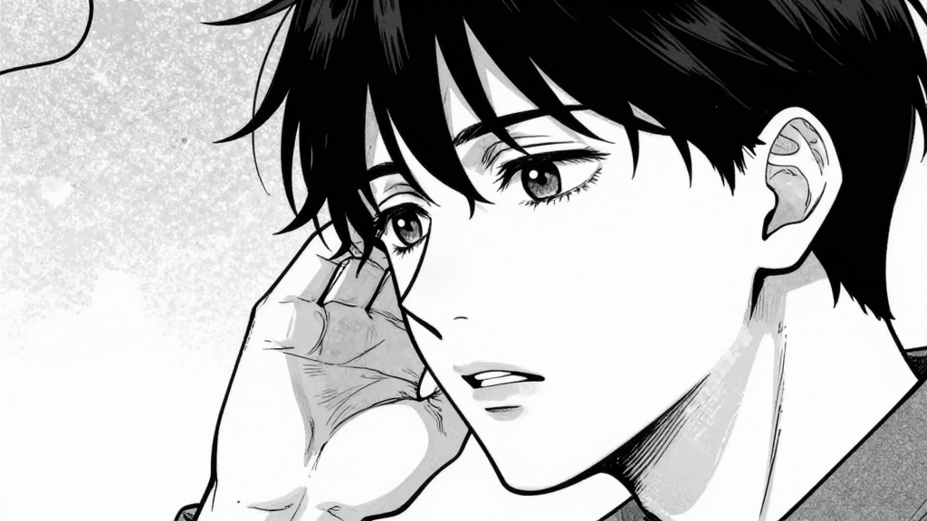 Clara’s face is pale and tense as she hears her father’s voice in her head.