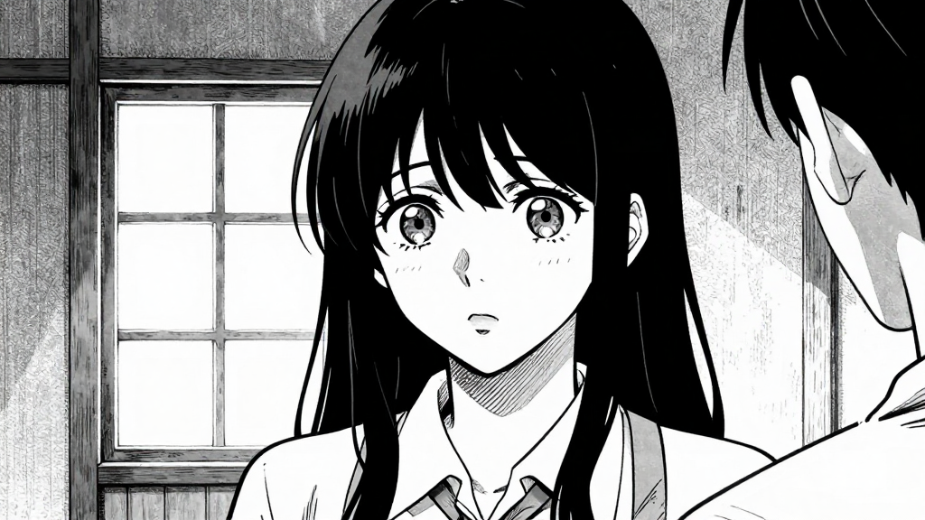 Sarah entering the Safe House, looking around with suspicion.