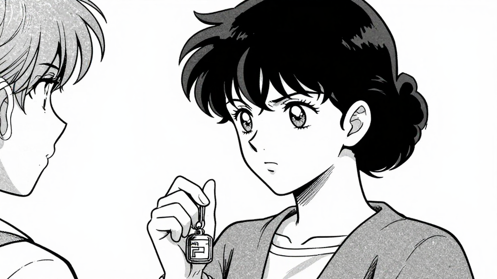 Martha meets McBride’s gaze, fingers gripping locket.