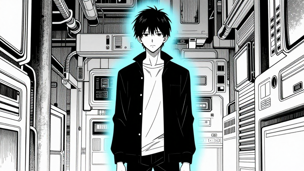 Cassian stands in the center, silent, staring at the truth of the system.