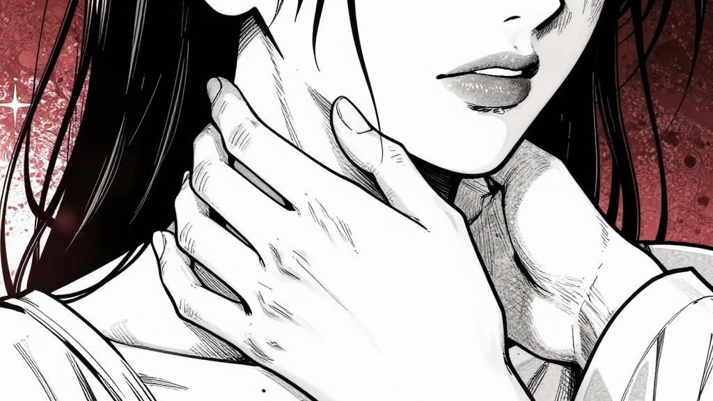 Agnes’s hands around Catherine’s throat, soft yet suffocating.