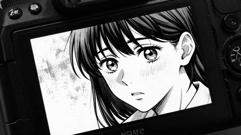 A camera screen shows interference patterns.