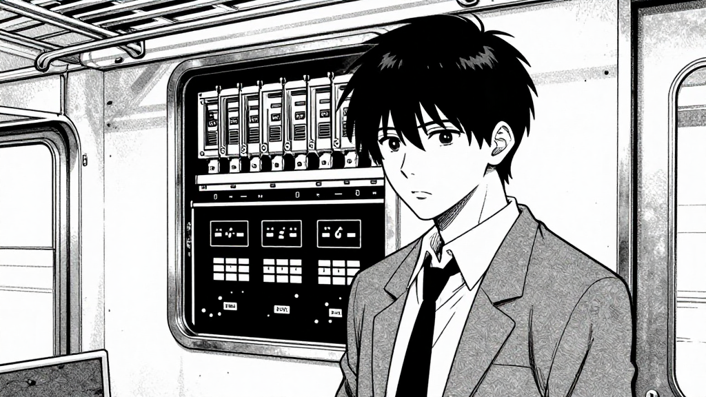 Lights flicker and the train’s electrical system fails.