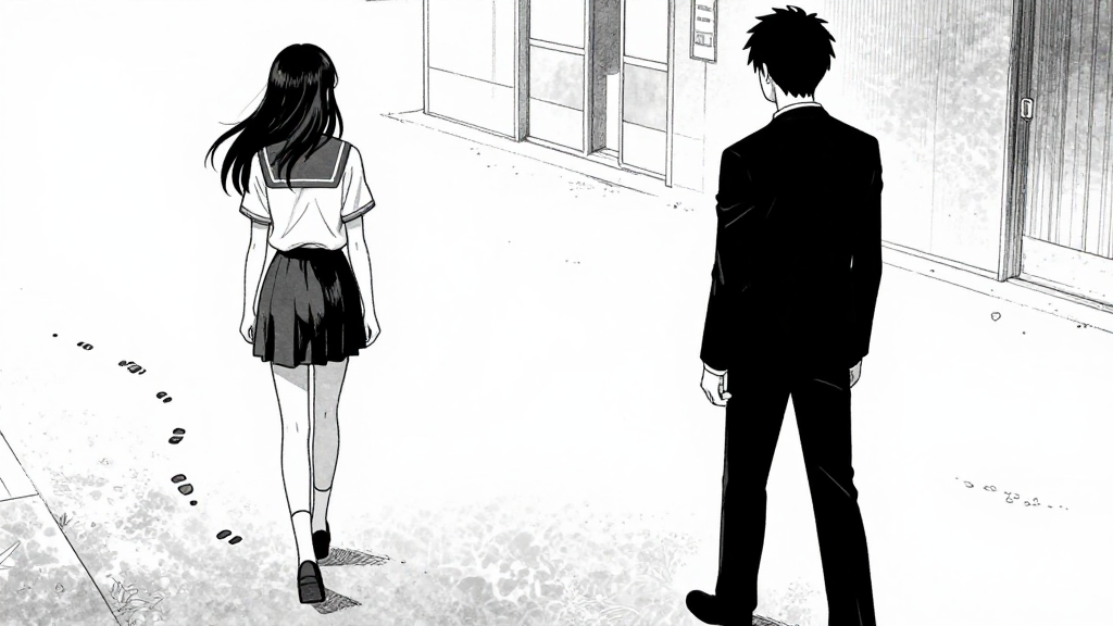 Footsteps approach as Marcus and Amara watch Zara.