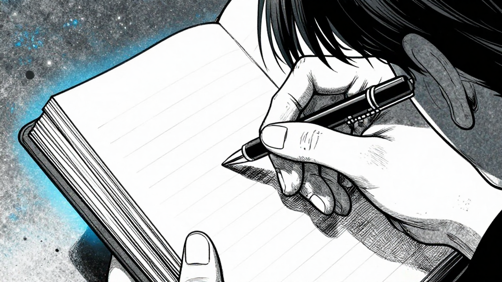 Elena’s pen taps rhythmically as she photographs the logbook.