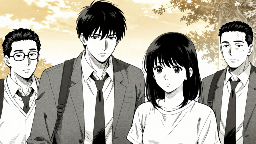 Elias and his associates arrive, tension rising. Marcus shields Sara.