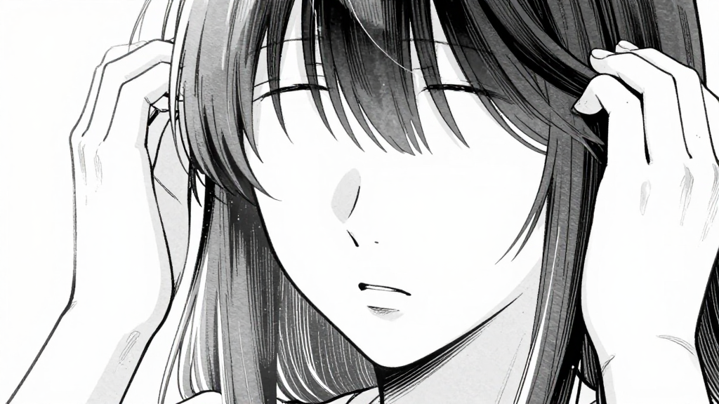 Elara's hands move as the tapestry of Kaelen's face fades. Her face is blank.