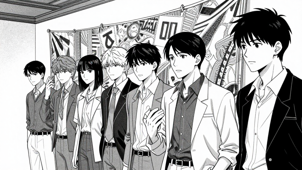 Vane's guards touch the tapestry. Their expressions change as they experience the truth.