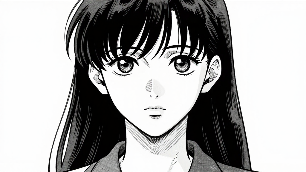 Katarina stands tall, resolute, looking directly at the camera.