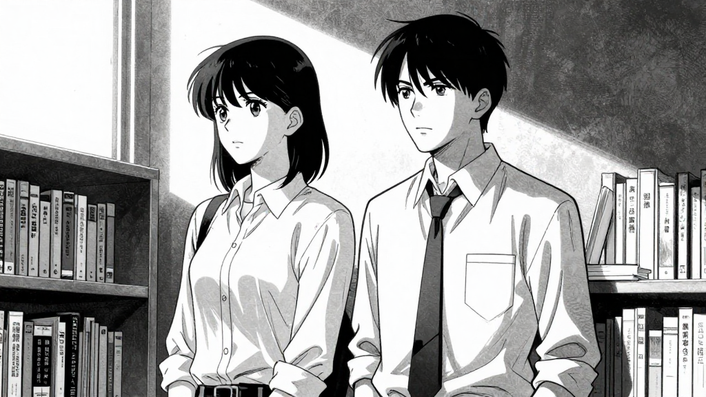 Dr. Keller and Katarina stand in the center of the study, sunlight illuminating their faces.