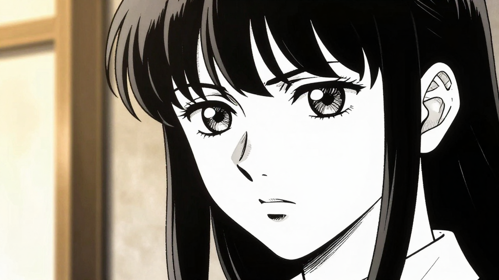 Clara’s face shows determination as she stares down Blackwood.