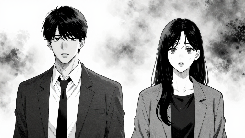 Min-jun and Choi stand side by side, the mist swirling between them.