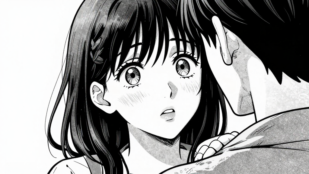 Amara’s face shows realization, David’s watch clicks.