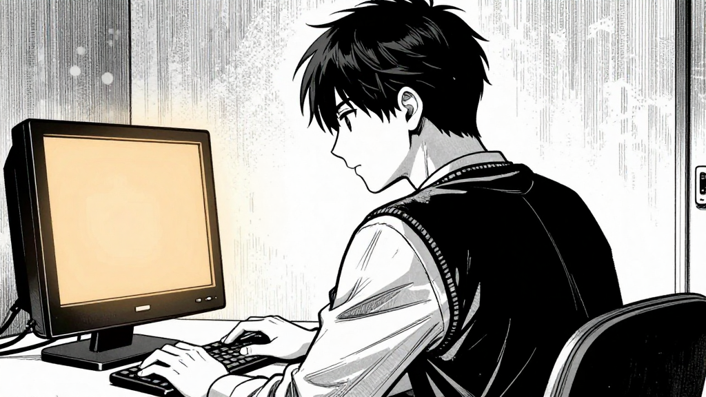 Marcus places his hand on Elena’s shoulder.