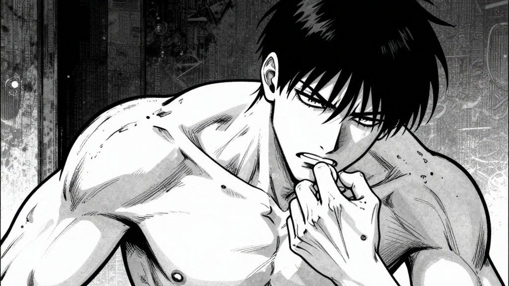 Jin Wei forces his breath to stop, muscles rigid with effort.