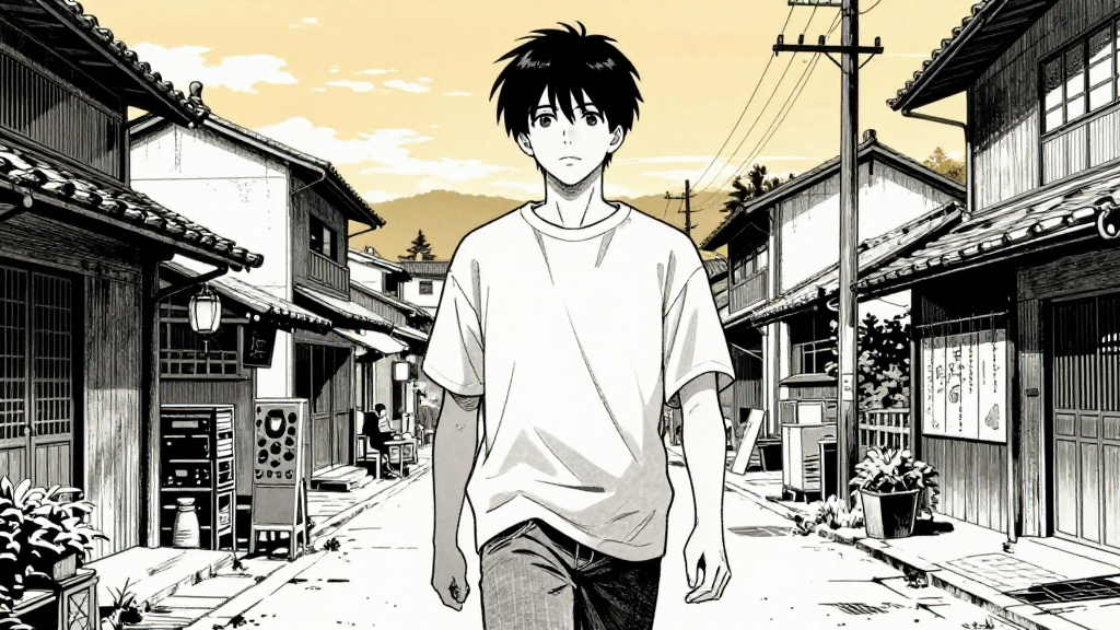 Kaelen walks through the village, expecting solitude.